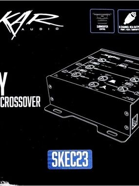 BRAND NEW - SKAR AUDIO SKEC23 3-WAY 6-CHANNEL ELECTRONIC CROSSOVER
